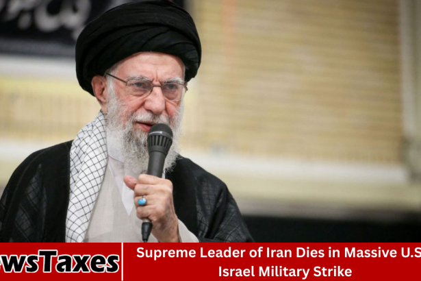 Supreme Leader of Iran Dies in Massive U.S.–Israel Military Strike