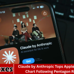 Claude by Anthropic Tops Apple’s Free Apps Chart Following Pentagon Rejection