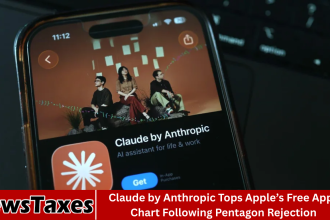 Claude by Anthropic Tops Apple’s Free Apps Chart Following Pentagon Rejection