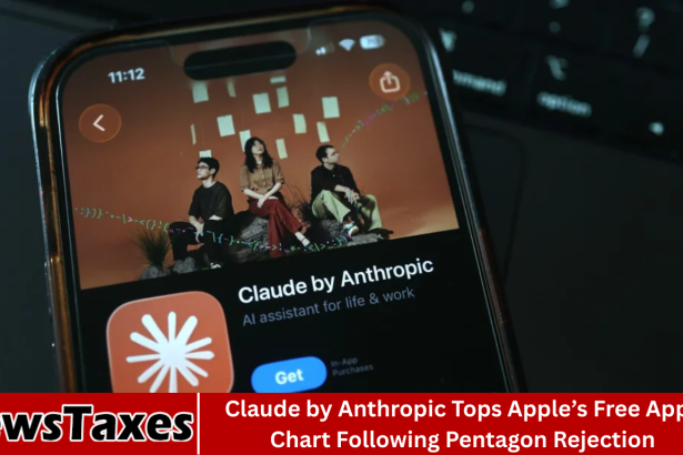 Claude by Anthropic Tops Apple’s Free Apps Chart Following Pentagon Rejection