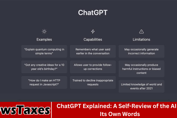 ChatGPT Explained: A Self-Review of the AI in Its Own Words