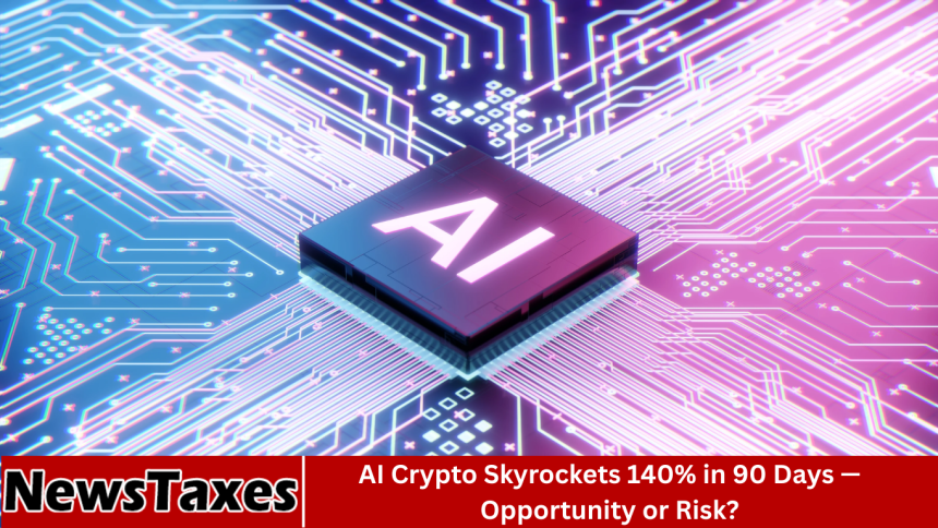 AI Crypto Skyrockets 140% in 90 Days — Opportunity or Risk?